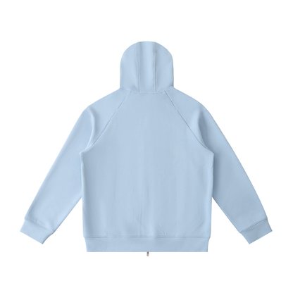 Heavyweight Raglan Sleeve Zip Vision/Hoodie