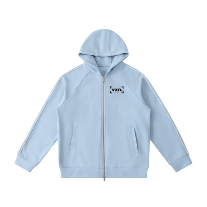 Heavyweight Raglan Sleeve Zip Vision/Hoodie